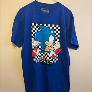 Sonic the Hedgehog Blue Graphic Tee